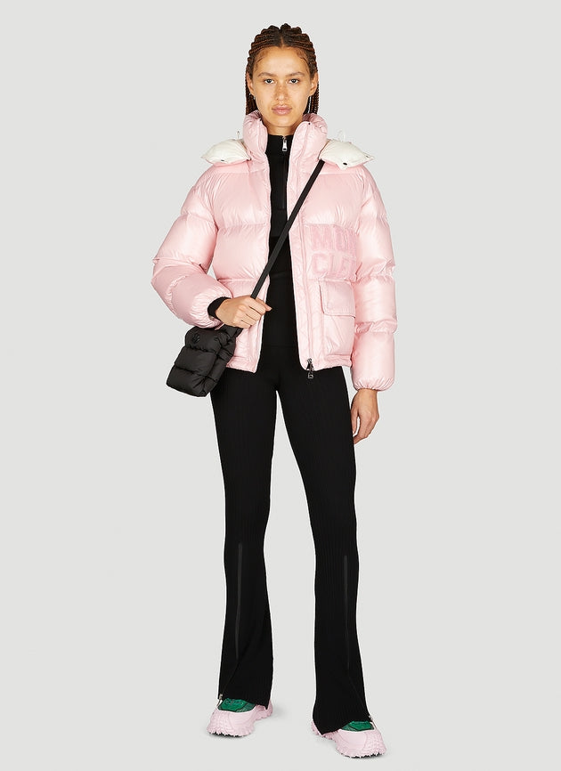 Moncler Abbaye Short Down Jacket - Woman Jackets