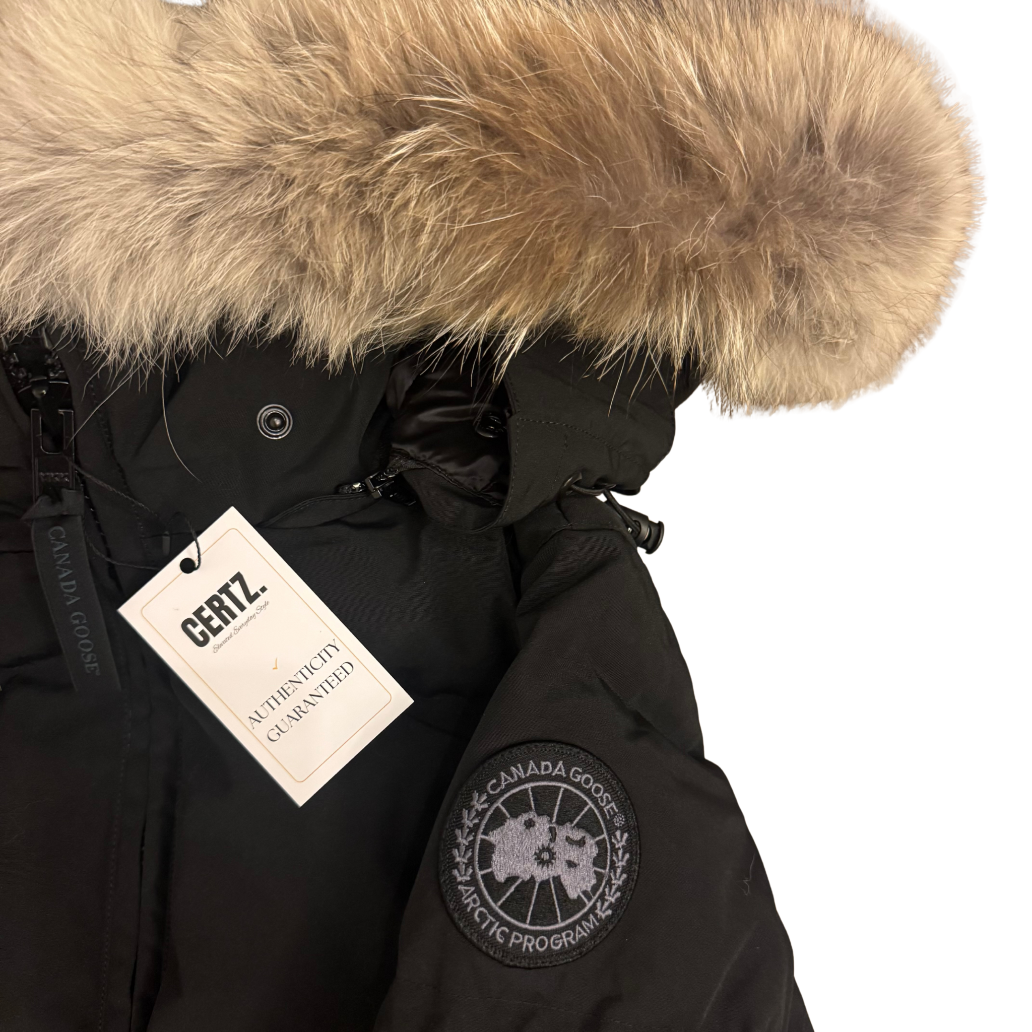 Canada Goose Chelsea Heritage Parka - Black Badge