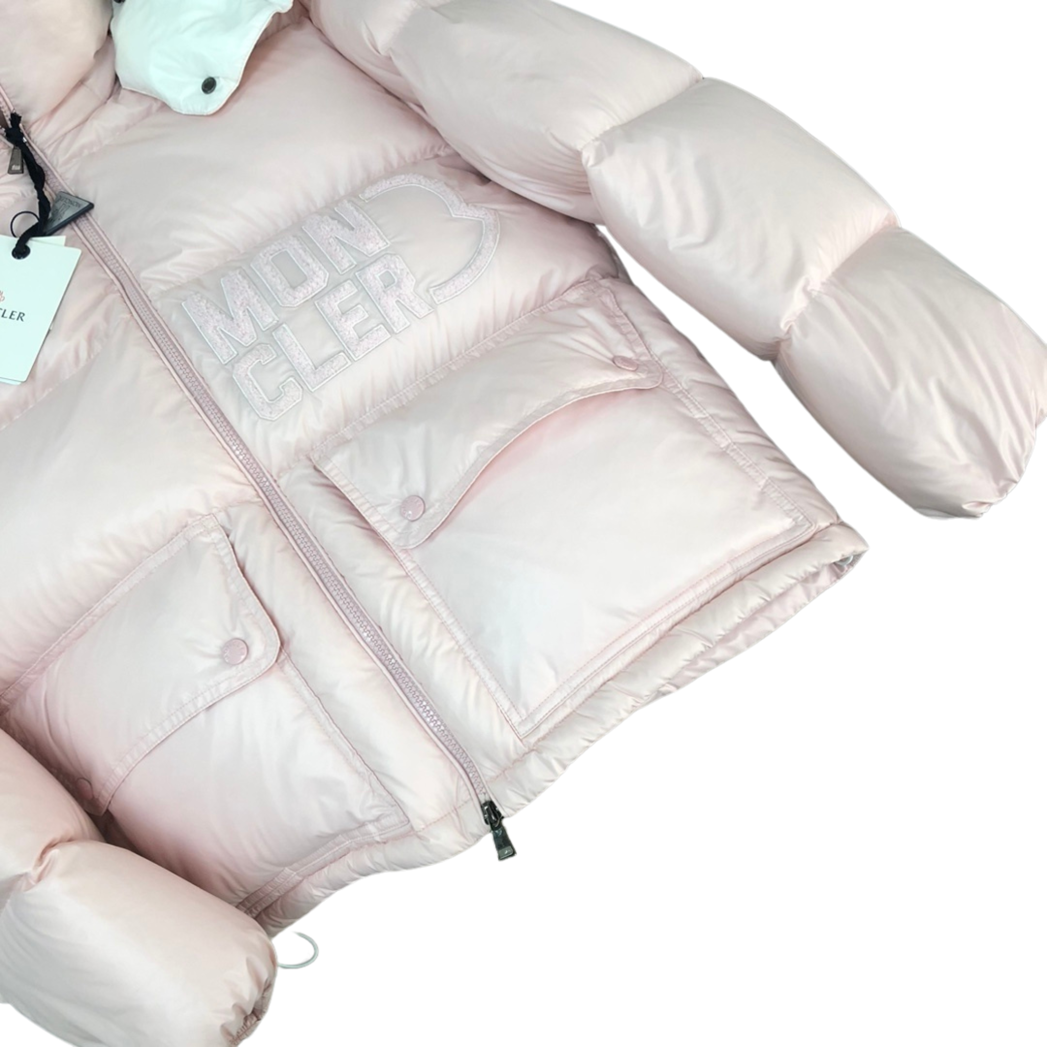 Moncler Abbaye Short Down Jacket - Woman Jackets
